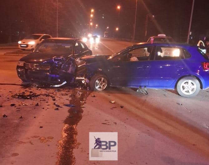Traffic Accident in Bijelo Polje Involves Two Cars, No Injuries Reported