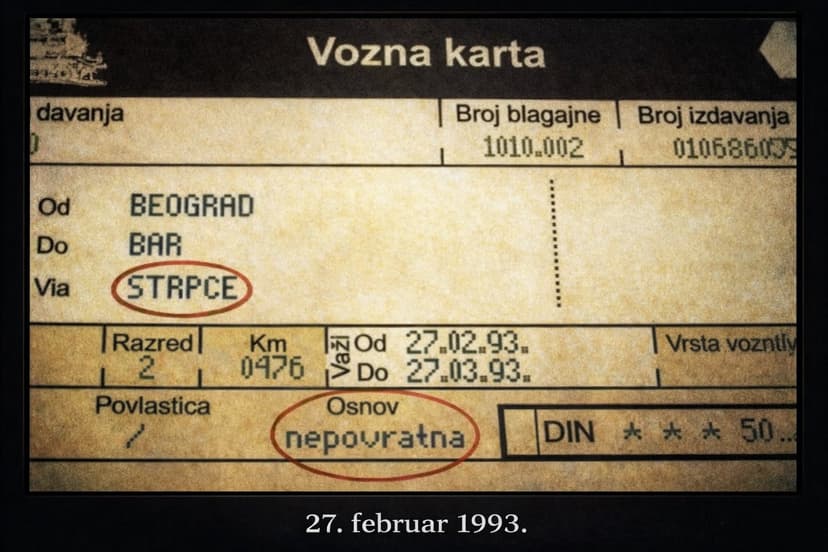 33 Years Since Štrpci Crime, DPS MP Calls for Institutional Remembrance