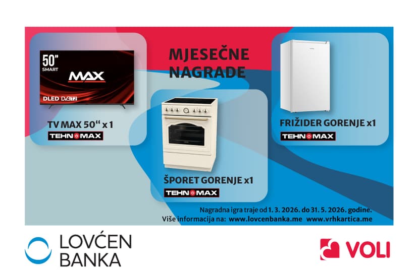 Lovćen banka Launches 'VRH Card' Loyalty Program with Mini Cooper Prize