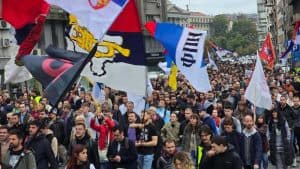 Serbian Regime Criticized for Disparaging Student Protesters