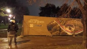 Students in blockade oppose the construction of an aquarium in Belgrade and call for a protest: "We won't give up Ušće"