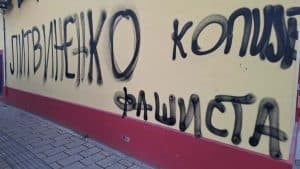 Hate Graffiti Against Ukrainian Ambassador Removed in Novi Sad
