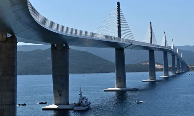 Design Selected for New Bridge Connecting Split and Kaštela in Croatia