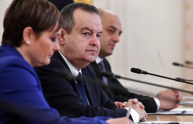 Serbian Interior Minister Ivica Dačić Hospitalized with Severe Pneumonia