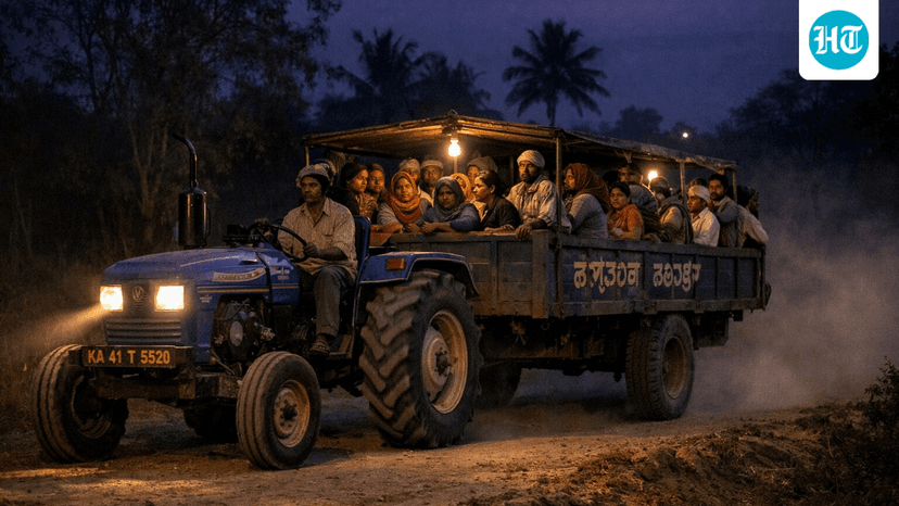 Four, including 2-year-old, killed in Karnataka's Bagalkote as tractor falls in ditch