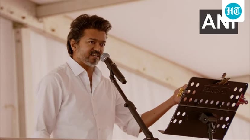 Vijay announces political entry, targets Tamil Nadu CM Stalin for 2026 polls