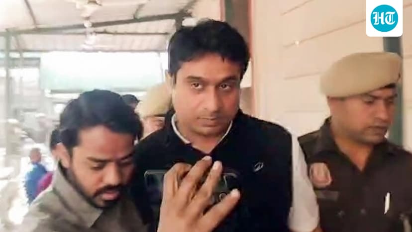 Congress Youth Wing Chief Arrested Over Shirtless Protest at AI Summit