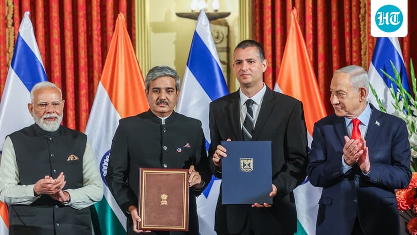 India and Israel Conclude First Round of FTA Talks