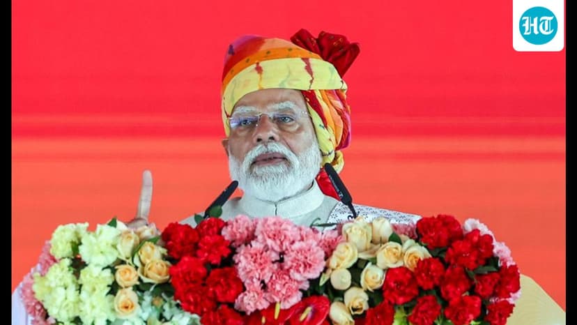 Modi launches HPV Vaccination Programme, attacks Congress for defaming India