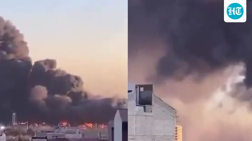 Tehran's Mehrabad Airport hit by Israeli airstrikes on Day 4 of US-Iran war | Video