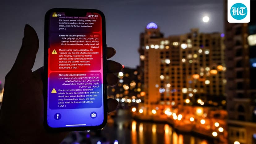 Dubai residents get 'potential missile threats' on phone amid US-Iran war