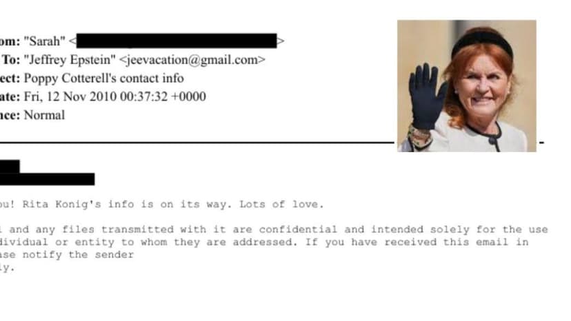 Sarah Ferguson presentó a su ahijada de 22 años a Epstein cuando el magnate ya había sido encarcelado por abuso de menores