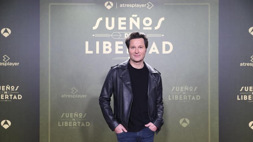 Fernando Andina: “Subirse a una serie como 'Sueños de libertad' es un regalo, pero también una responsabilidad enorme”