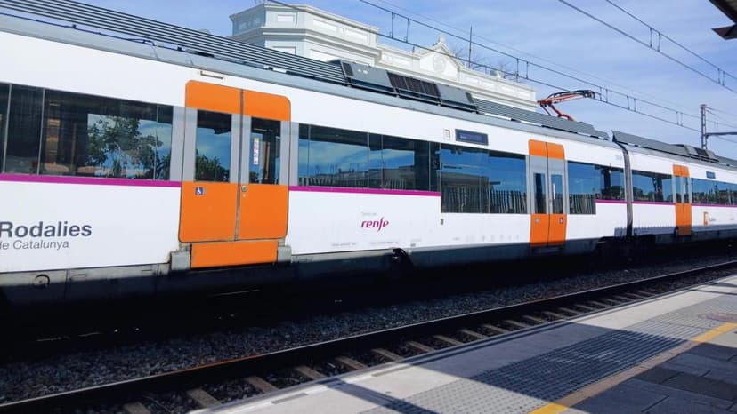 Train Evacuation in Spain Between Portbou and Figueres