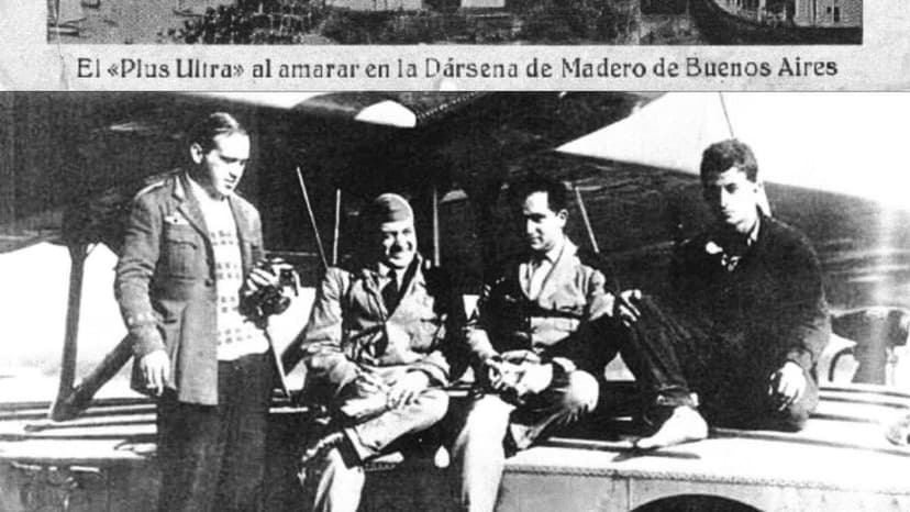 One hundred years of the 'Plus Ultra' feat: 59 hours and 30 minutes from Spain to Argentina