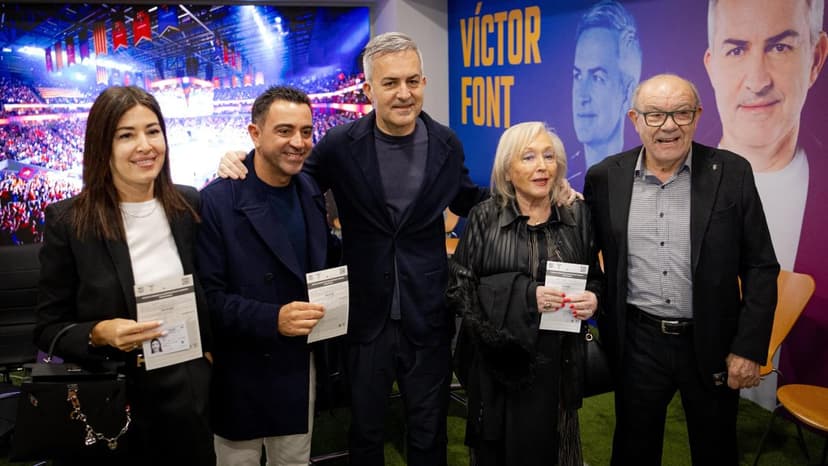La firme recta final de los precandidatos a la presidencia del Barça