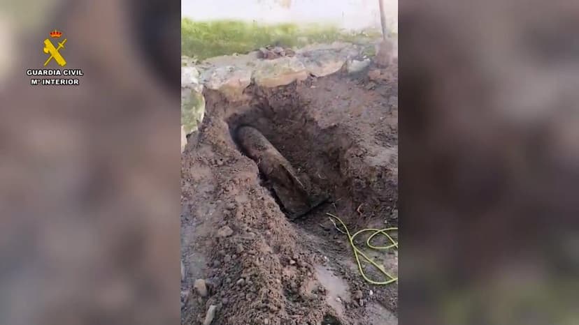 German Aviation Bomb Found in Toledo Patio