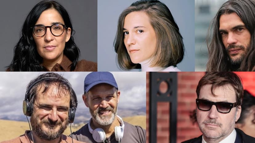 The nominees for best director at the Goya Awards: "Our films are powerful, there's a lot of risk"