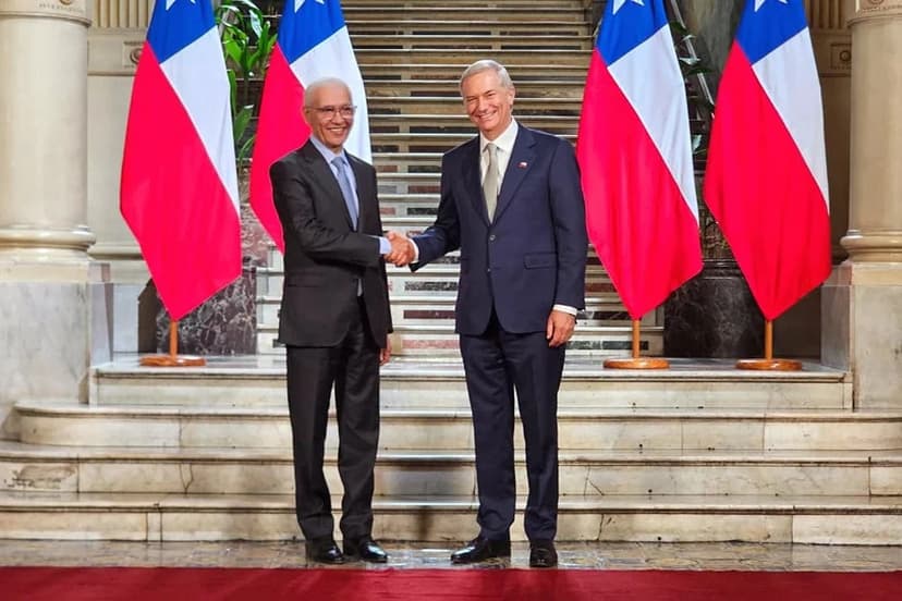 Chile’s New President José Antonio Kast, Morocco’s Rachid Talbi El Alami Deepen Bilateral Ties
