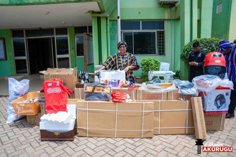 Ghanaian MP Supports Artisans with Tools Under National Apprenticeship Programme