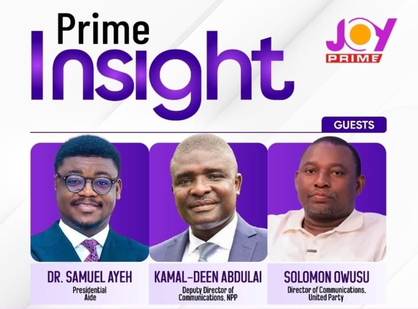 Joy Prime to Analyze Ghana's State of the Nation Address