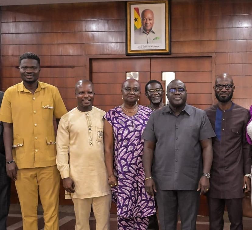 GHATOF leadership pays courtesy call on Chief of Staff, Julius Debrah