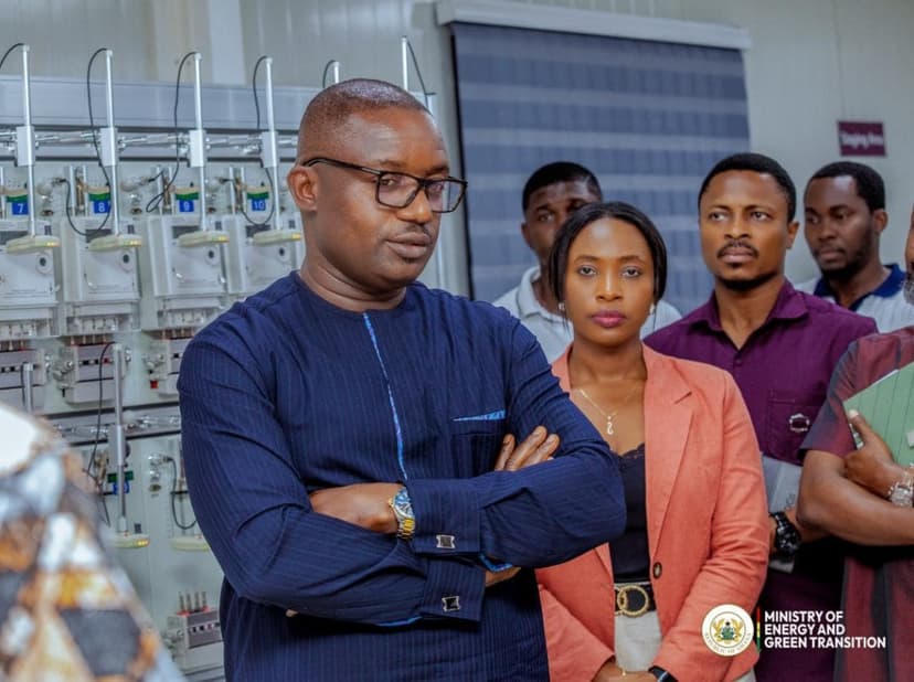 Minister Jinapor highlights importance of accurate energy meters during GSA visit