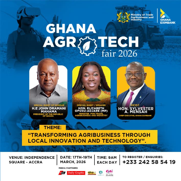 Agrotech Fair to spotlight local agric machinery, agro-processing equipment and cutting-edge technologies – EXIM BanK CEO