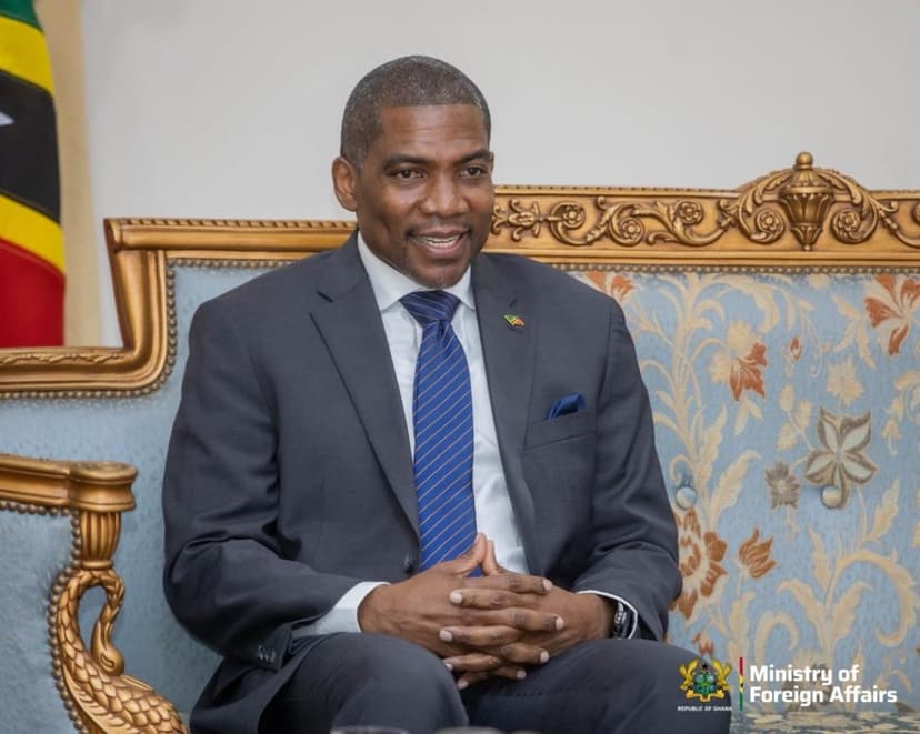 President Mahama Hosts St. Kitts and Nevis Prime Minister