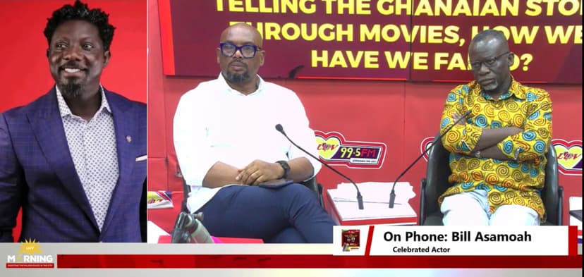 Bill Asamoah Urges Government to Fast-Track Film Legislation