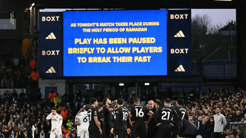 Leeds say boos during Ramadan pause ‘disappointing’