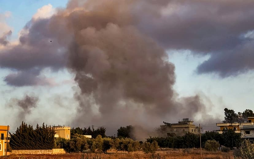 Israeli Army Strikes Hezbollah Bases in Eastern Lebanon