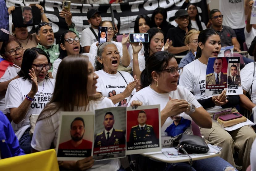 Over 540 political prisoners released in Venezuela
