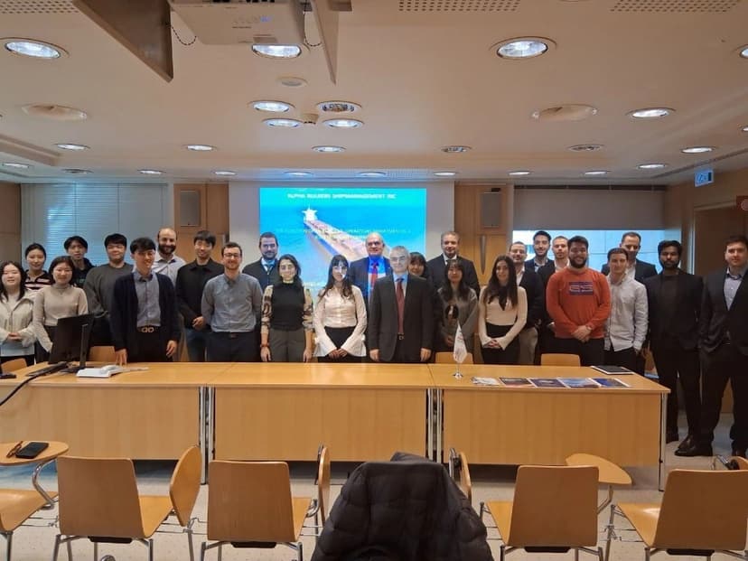 Alpha Bulkers Hosts Postgraduate Shipping Students from Athens University