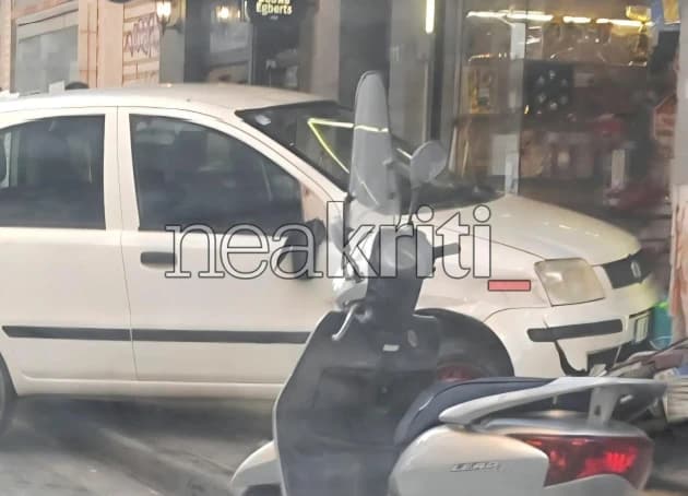 Car Crashes into Mini-Market in Heraklion, Driver Under Influence