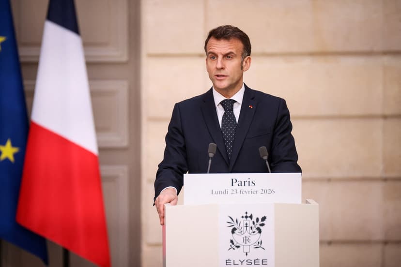 Macron Urges Political Forces to Clarify Stance on Violent Groups