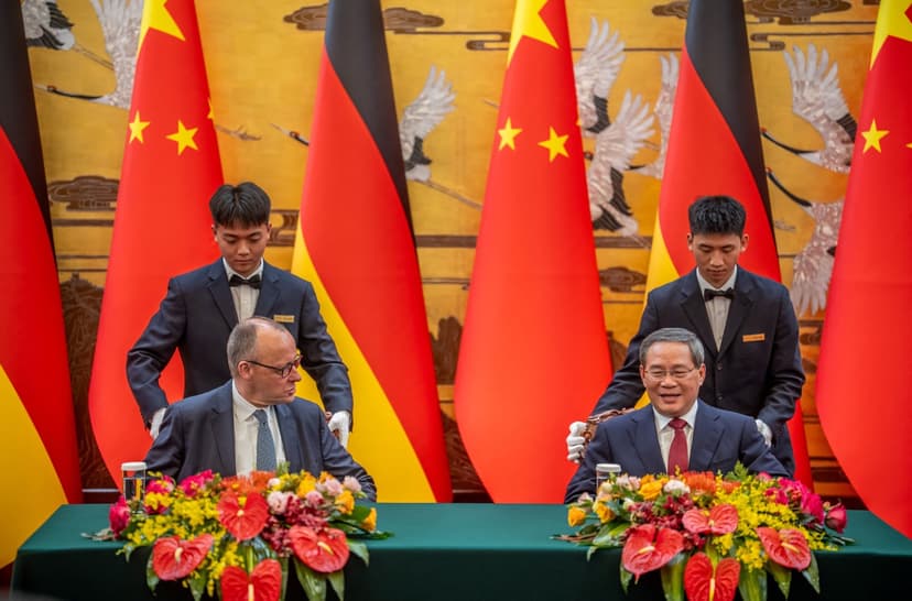 German Chancellor Friedrich Merz Visits China for First Time