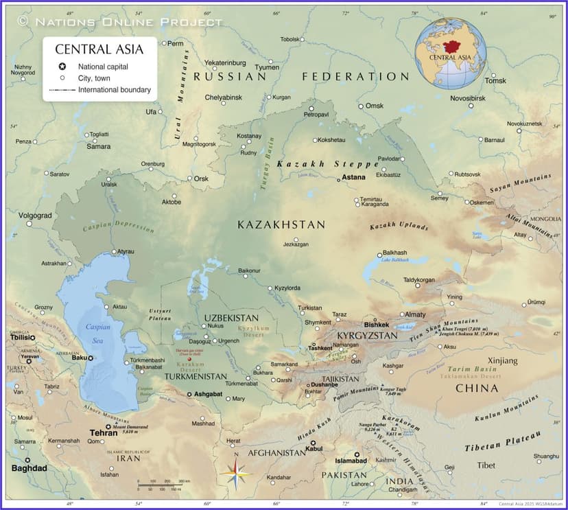 Geopolitical Dynamics in the Caucasus and Central Asia