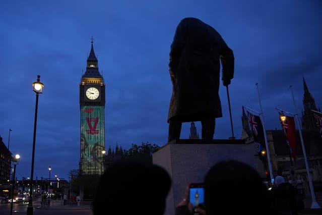 Winston Churchill Statue Vandalized in London by Pro-Palestine Activist