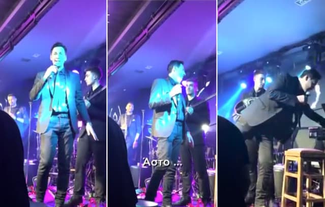 Panos Kallidis furious with his musician in Thessaloniki: "Leave it, f***er - Leave it!"