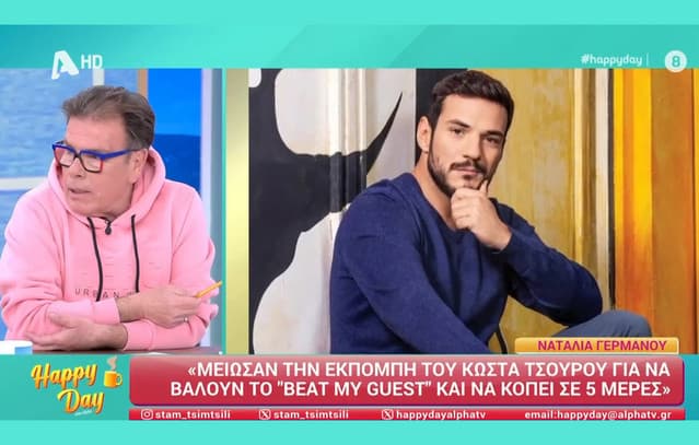 Dimitris Papanotas Questions SKAI's New Afternoon Show 'Beat My Guest'