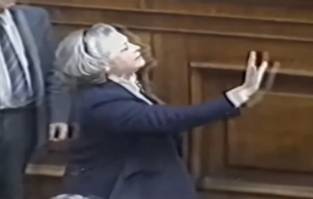 Anna Synodinou's Historic Farewell from Parliament