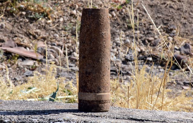 Old shell found in Meropi, Greece