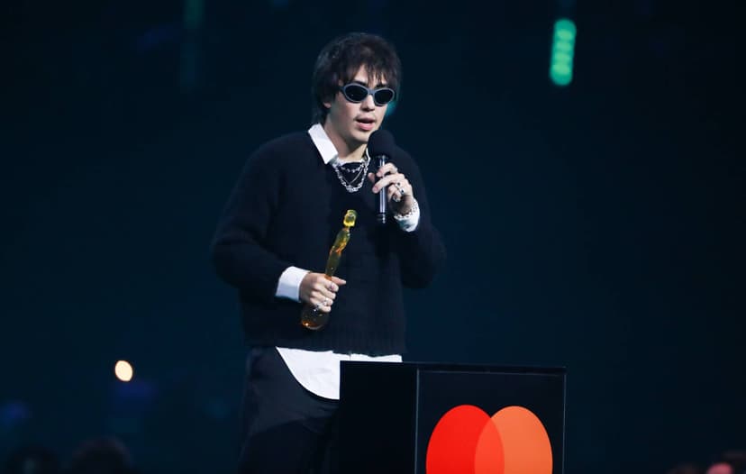 Geese’s Max Bassin at the BRIT Awards 2026: “Free Palestine, fuck ICE, R.I.P. Mani, let’s go Geese”