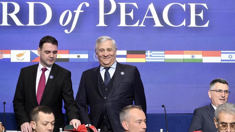 Tajani's Washington Trip Sparks Social Media Debate with Renzi