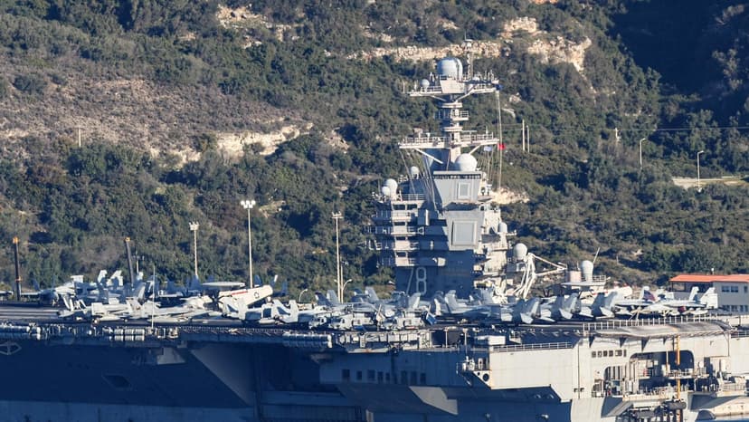 US Navy Aircraft Carrier Ford Halted Due to Toilet System Failure