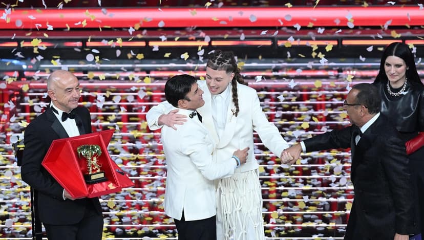 Sayf second place at Sanremo, on the podium the integration between songwriting and rap