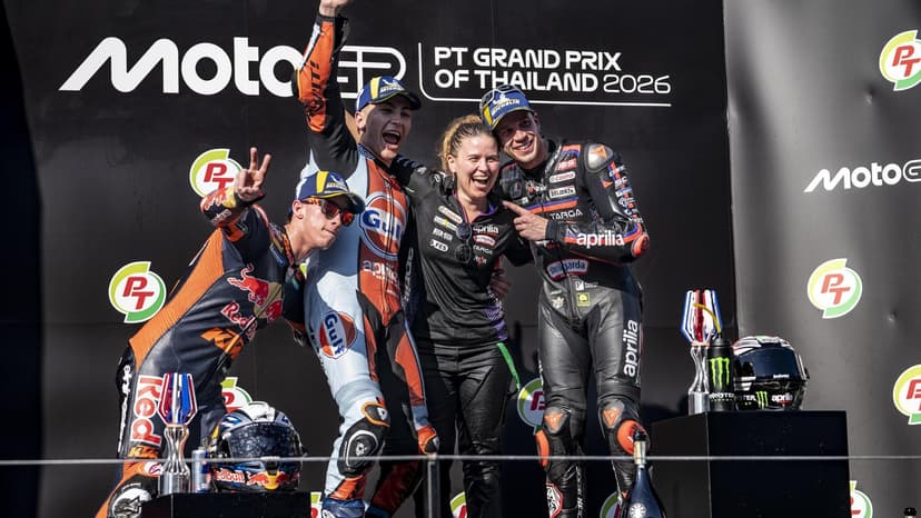 The professor and the champion: "Victory is mathematical. I wanted to teach, I make Aprilia fly."