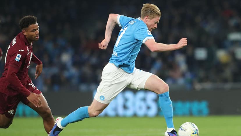 De Bruyne Anguissa tornano in campo, la lunga attesa del Napoli è finita