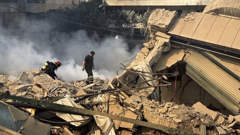 Series of airstrikes hit Beirut's southern suburbs